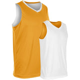 Champro VICTORIOUS Basketball Jersey | Champro BBJ33 GOLDWHITE S Basketball