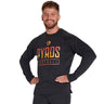 Champro Victory Fleece Men's Split Hem Crew | Champro VFSH1 BLACK S Sweatshirts