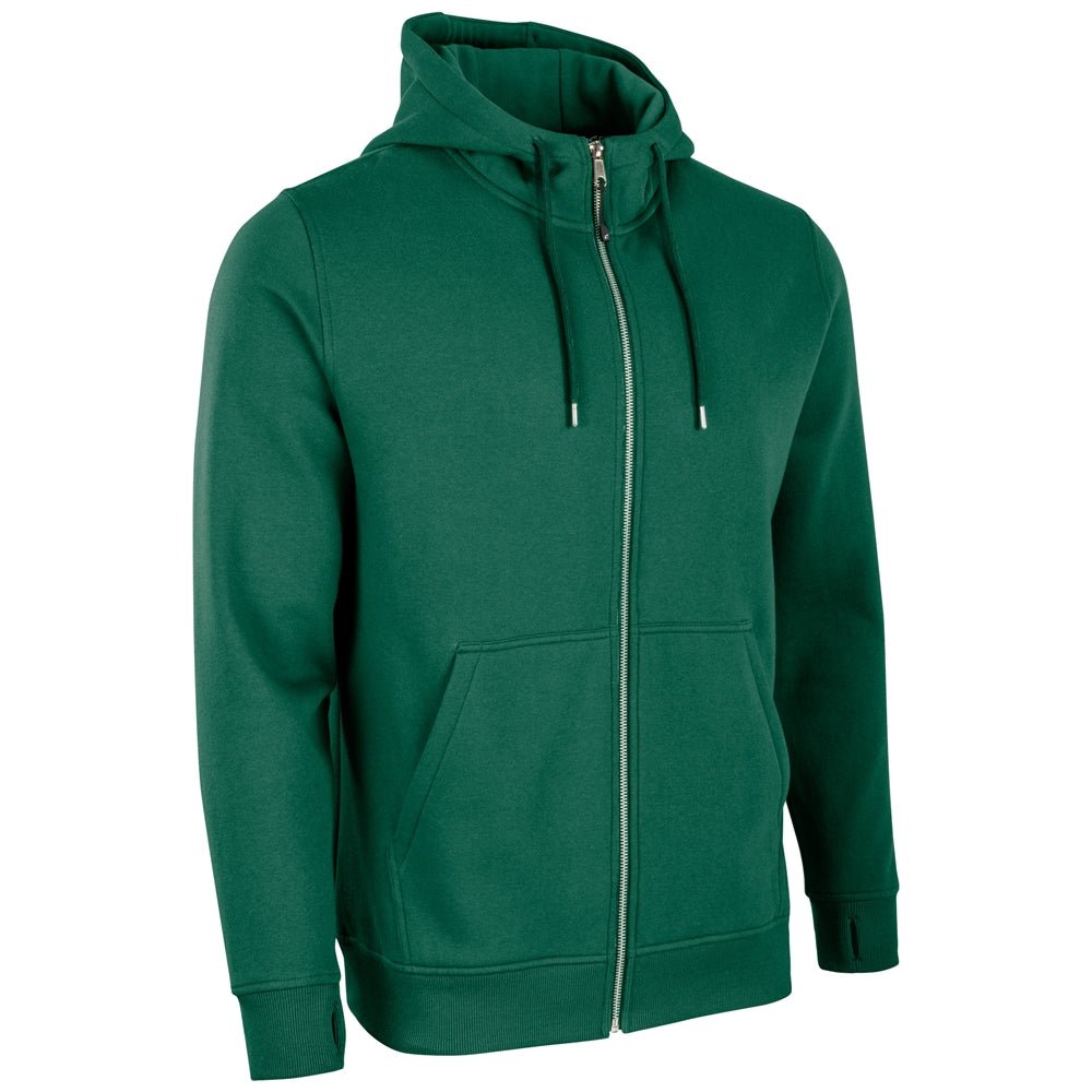 Champro Victory Fleece Zip Hoodie | Champro VFZH1 FORESTGREEN XS Hoodies