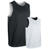 Champro Vision Reversible Basketball Jersey | Champro BBJ44 BLACKWHITE XS Basketball