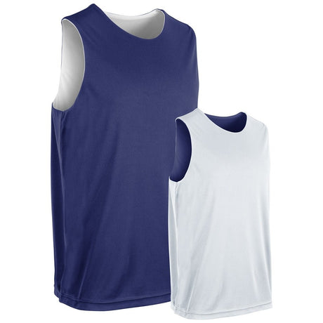 Champro Vision Reversible Basketball Jersey | Champro BBJ44 PURPLEWHITE XS Basketball