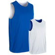 Champro Vision Reversible Basketball Jersey | Champro BBJ44 ROYALWHITE XS Basketball