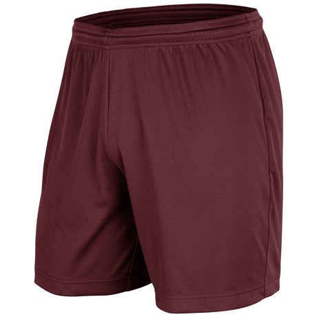 Champro Vision Short 7\" Inseam | Champro BBS447 MAROON S Shorts