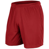 Champro Vision Short 7\" Inseam | Champro BBS447 SCARLET S Shorts