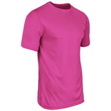 CHAMPRO VISION T - SHIRT JERSEY | Champro BST99 | Football, Baseball, Soccer Jersey Youth X - Small Fuchsia Jerseys