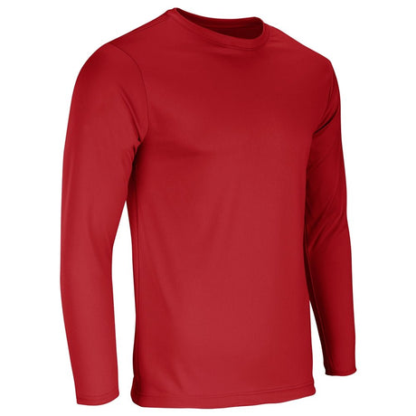 Champro VISION T-Shirt Long Sleeve | Champro BST99LS SCARLET S Performance T-Shirts