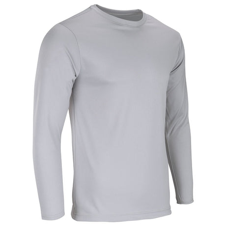 Champro VISION T-Shirt Long Sleeve | Champro BST99LS SILVER S Performance T-Shirts