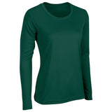 Champro VISION T-Shirt Long Sleeve | Champro BST99LSW FORESTGREEN XS Performance T-Shirts