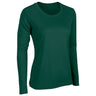 Champro VISION T-Shirt Long Sleeve | Champro BST99LSW FORESTGREEN XS Performance T-Shirts
