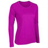 Champro VISION T-Shirt Long Sleeve | Champro BST99LSW FUCHSIA XS Performance T-Shirts