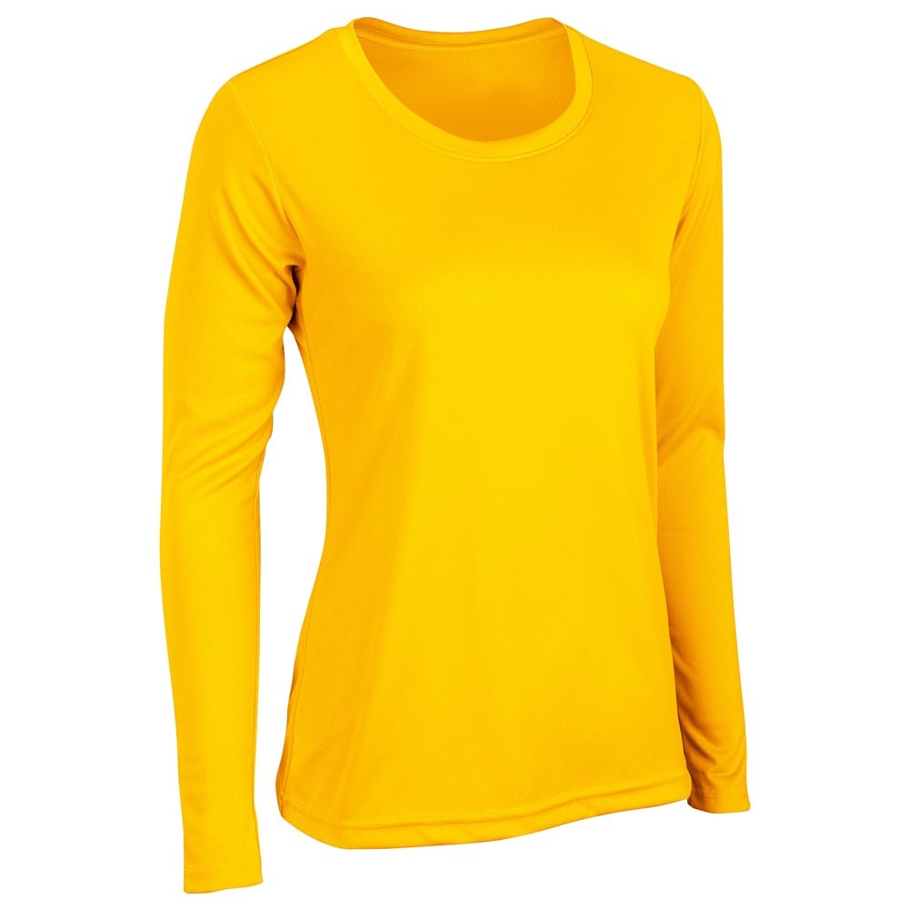 Champro VISION T-Shirt Long Sleeve | Champro BST99LSW GOLD XS Performance T-Shirts