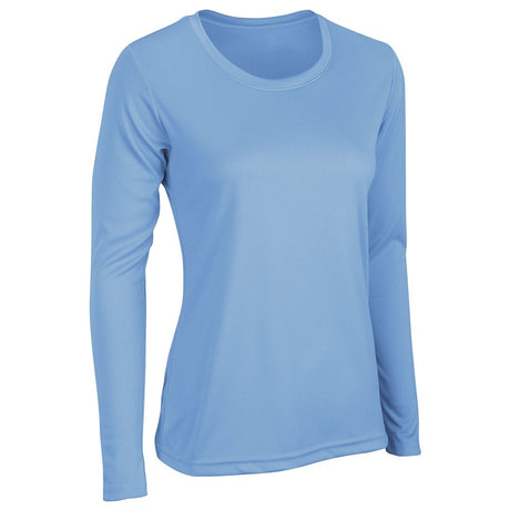 Champro VISION T-Shirt Long Sleeve | Champro BST99LSW LIGHTBLUE XS Performance T-Shirts