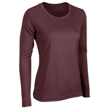 Champro VISION T-Shirt Long Sleeve | Champro BST99LSW MAROON XS Performance T-Shirts