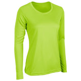 Champro VISION T-Shirt Long Sleeve | Champro BST99LSW NEONGREEN XS Performance T-Shirts