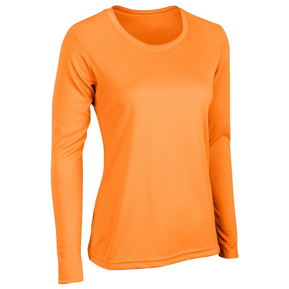 Champro VISION T-Shirt Long Sleeve | Champro BST99LSW NEONORANGE XS Performance T-Shirts
