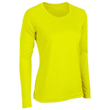 Champro VISION T-Shirt Long Sleeve | Champro BST99LSW OPTICYELLOW XS Performance T-Shirts