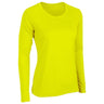 Champro VISION T-Shirt Long Sleeve | Champro BST99LSW OPTICYELLOW XS Performance T-Shirts