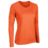 Champro VISION T-Shirt Long Sleeve | Champro BST99LSW ORANGE XS Performance T-Shirts