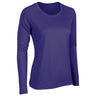 Champro VISION T-Shirt Long Sleeve | Champro BST99LSW PURPLE XS Performance T-Shirts