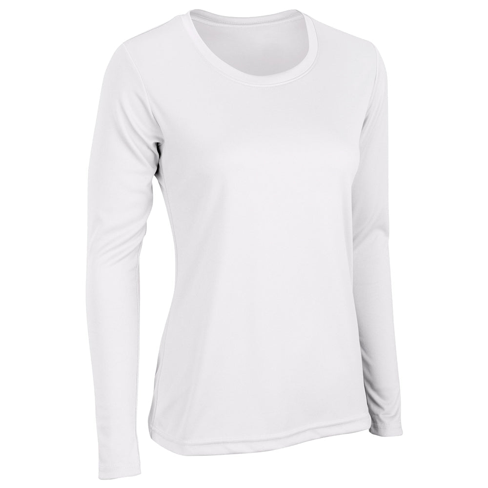 Champro VISION T-Shirt Long Sleeve | Champro BST99LSW WHITE XS Performance T-Shirts
