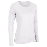 Champro VISION T-Shirt Long Sleeve | Champro BST99LSW WHITE XS Performance T-Shirts
