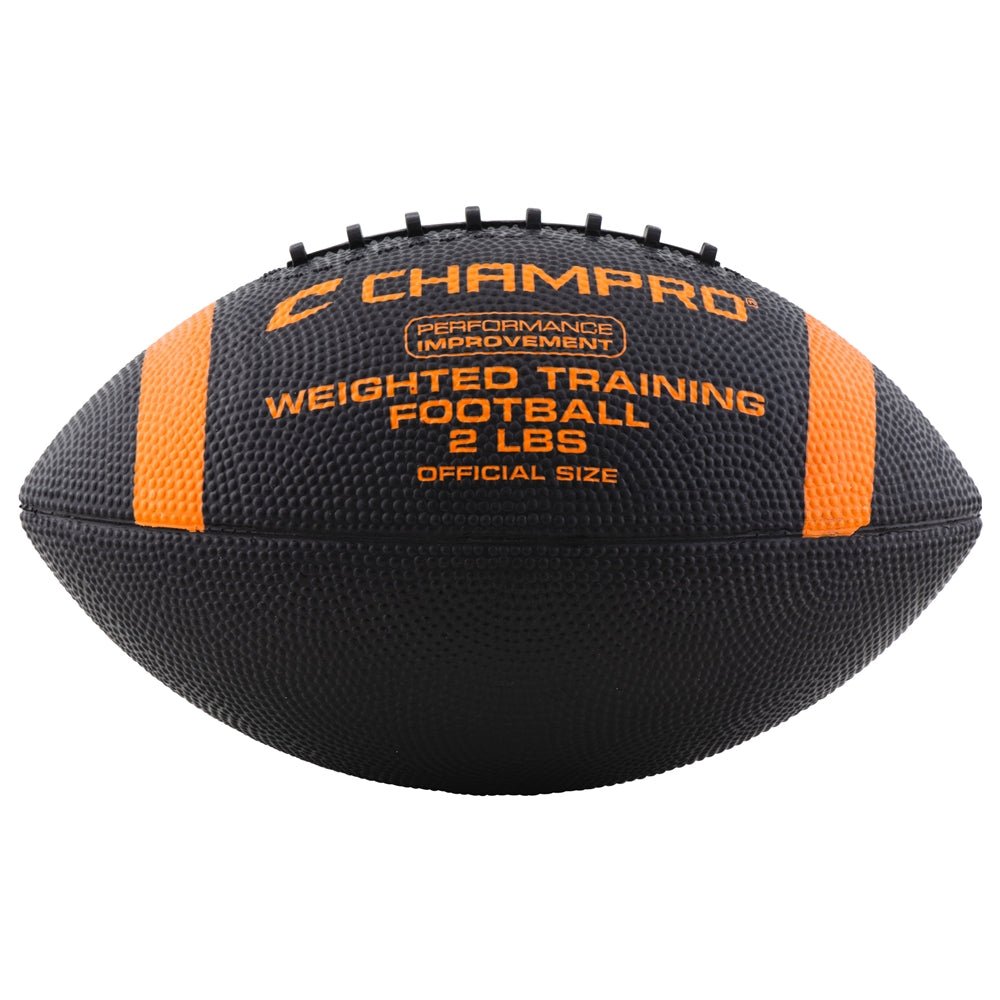 Champro Weighted Football | Champro FBW BLACK ADULT Training Footballs