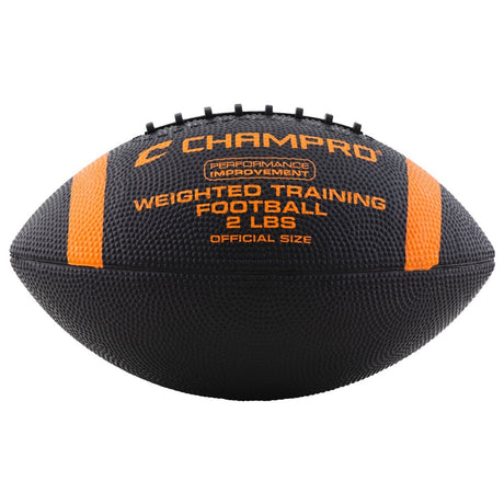 Champro Weighted Football | Champro FBW BLACK ADULT Training Footballs