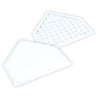 Champro White Home Plate without Spikes | Champro B033 Standard Standard Baseball & Softball Bases & Plates