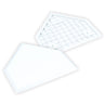 Champro White Home Plate without Spikes | Champro B033B Standard Standard Baseball & Softball