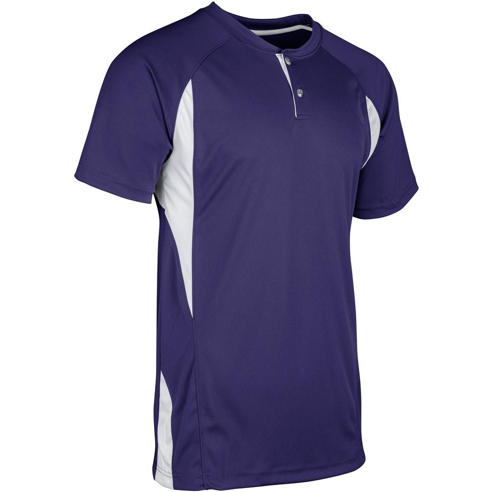 Champro Wild Card Baseball Jersey | Champro BS63 PURPLEWHITE S Baseball & Softball