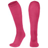 CHAMPRO Women's Multi - Sport Athletic Compression Socks for Baseball, Softball, Football, and More X - Small Hot Pink