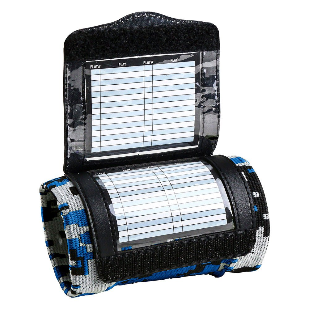 Champro Wristband Playbooks | Champro AF50C CAMOROYAL Standard American Football Helmet Accessories