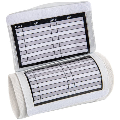 Champro Wristband Playbooks | Champro AF50C WHITEWHITE Standard American Football Helmet Accessories