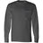 Mens TALL Long Sleeve Essential T-Shirt with Pocket Joe's USA Large Tall Charcoal