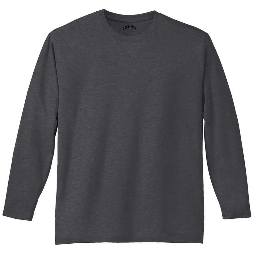 Mens Perfect Weight Long Sleeve Tee Joe's USA Mens Apparel