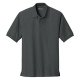 Mens Classic Silk Touch Polo Shirts in 36 Colors and Sizes: XS-6XL-CharcoalHeatherGrey Polos/Knits Joe's USA Charcoal Heather Grey X-Small