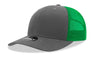 Decky 6 Panel Mid Profile Structured Cotton Blend Trucker | Decky 6021