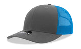 Decky 6 Panel Mid Profile Structured Cotton Blend Trucker | Decky 6021