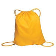 Cinch Pack Athletic Gold Drawstring Bags