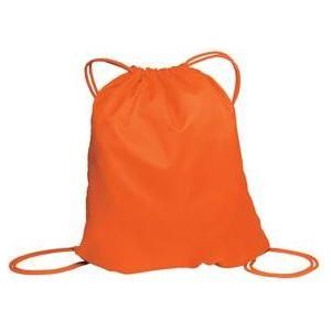 Cinch Pack Bright Orange Drawstring Bags