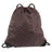 Cinch Pack Brown Drawstring Bags