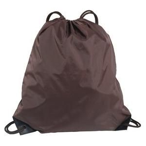 Cinch Pack Brown Drawstring Bags