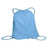 Cinch Pack Carolina Blue Drawstring Bags