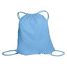 Cinch Pack Carolina Blue Drawstring Bags