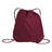 Cinch Pack Maroon Drawstring Bags