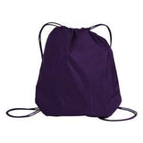 Cinch Pack Purple Drawstring Bags
