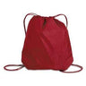 Cinch Pack Red Drawstring Bags