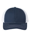 Classic Caps USA - Made Trucker Cap - Classic Caps USA100 Navy/ White Adjustable Hats