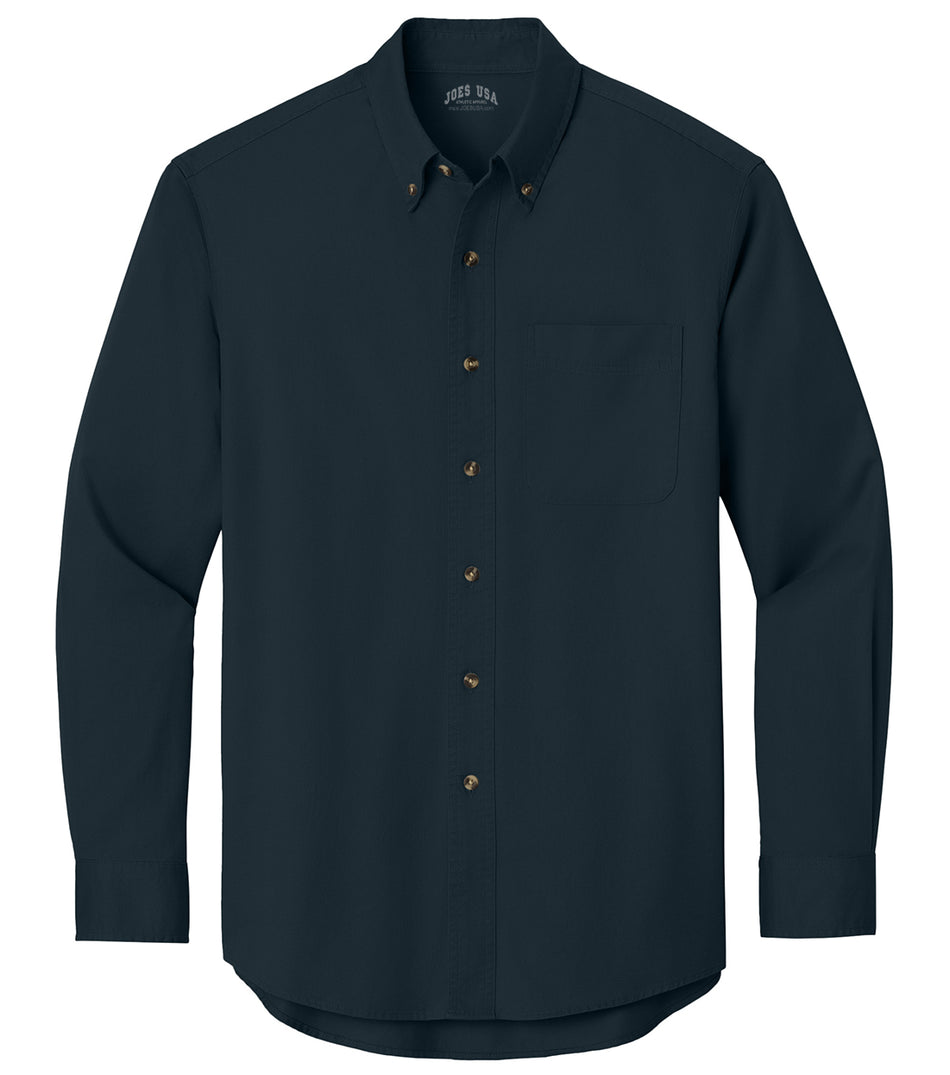 Men's Tall Long Sleeve Twill Shirt