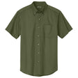 Joe's Men's Short Sleeve Button-Up Shirt - Clover Green Woven Shirts Joe's USA Clover Green Small